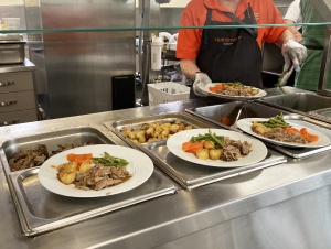 Meals in Dining Room