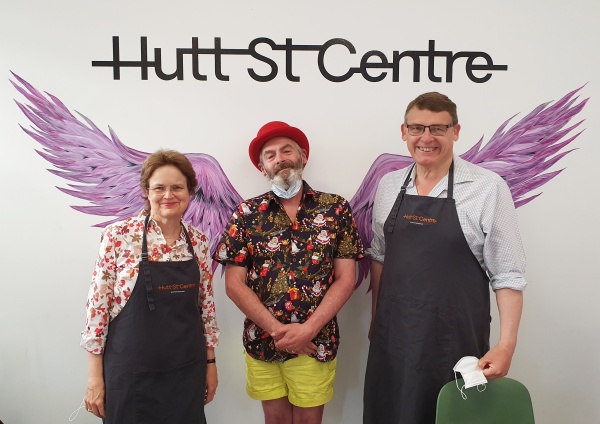 Her Excellency, Mr Bunten and Eugene