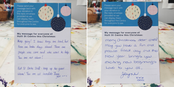 Christmas messages 1 and 2