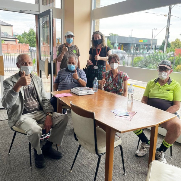 Aged City Living group at Dulcie's