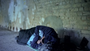 Man sleeping rough (2)